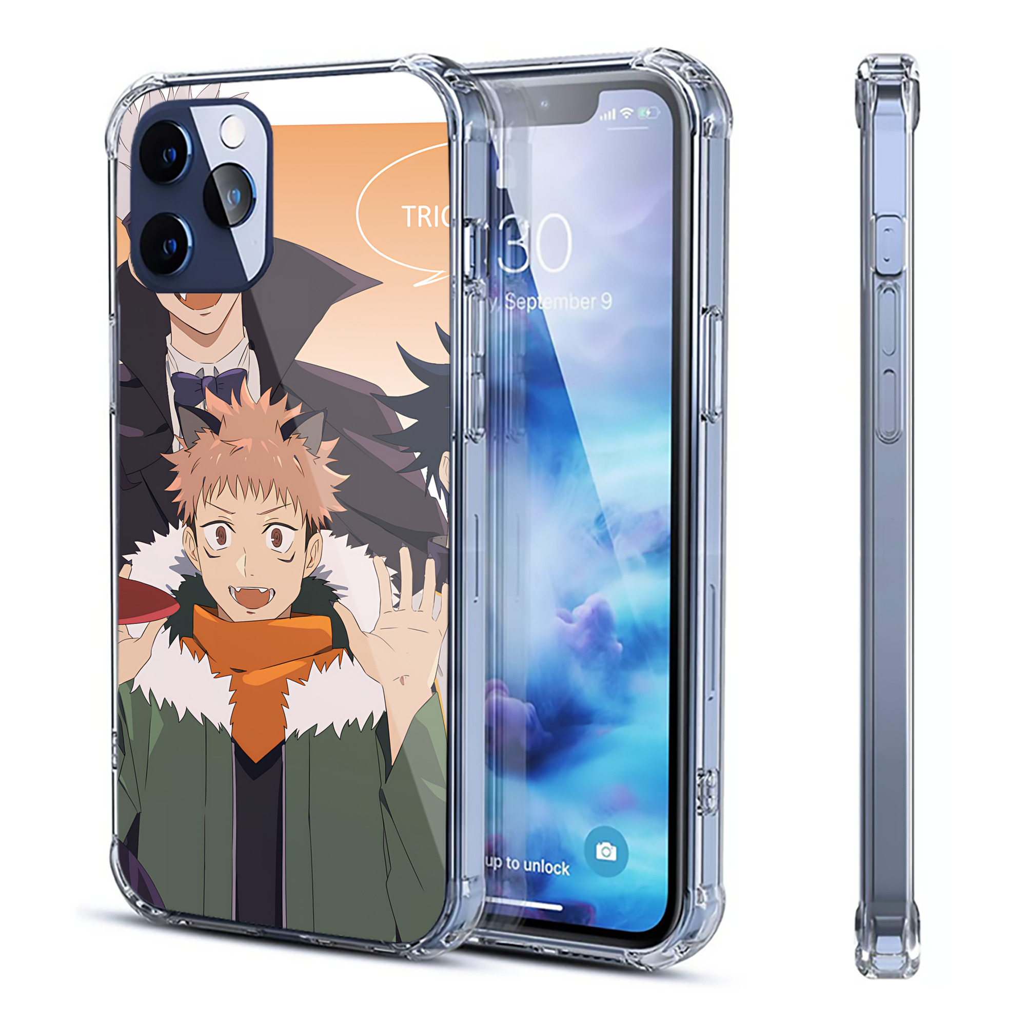 （画像用） SPY×FAMILY间谍家家酒 【iPhone 12シリーズ対応】透明スマホケース（クリアソフトケース）
